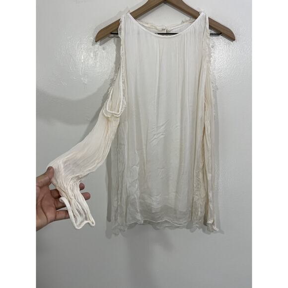 Romantic Ethereal Fairy Tunic Top M Whimsical Minimal Cottage Boho Y2K Goddess - Picture 1 of 16
